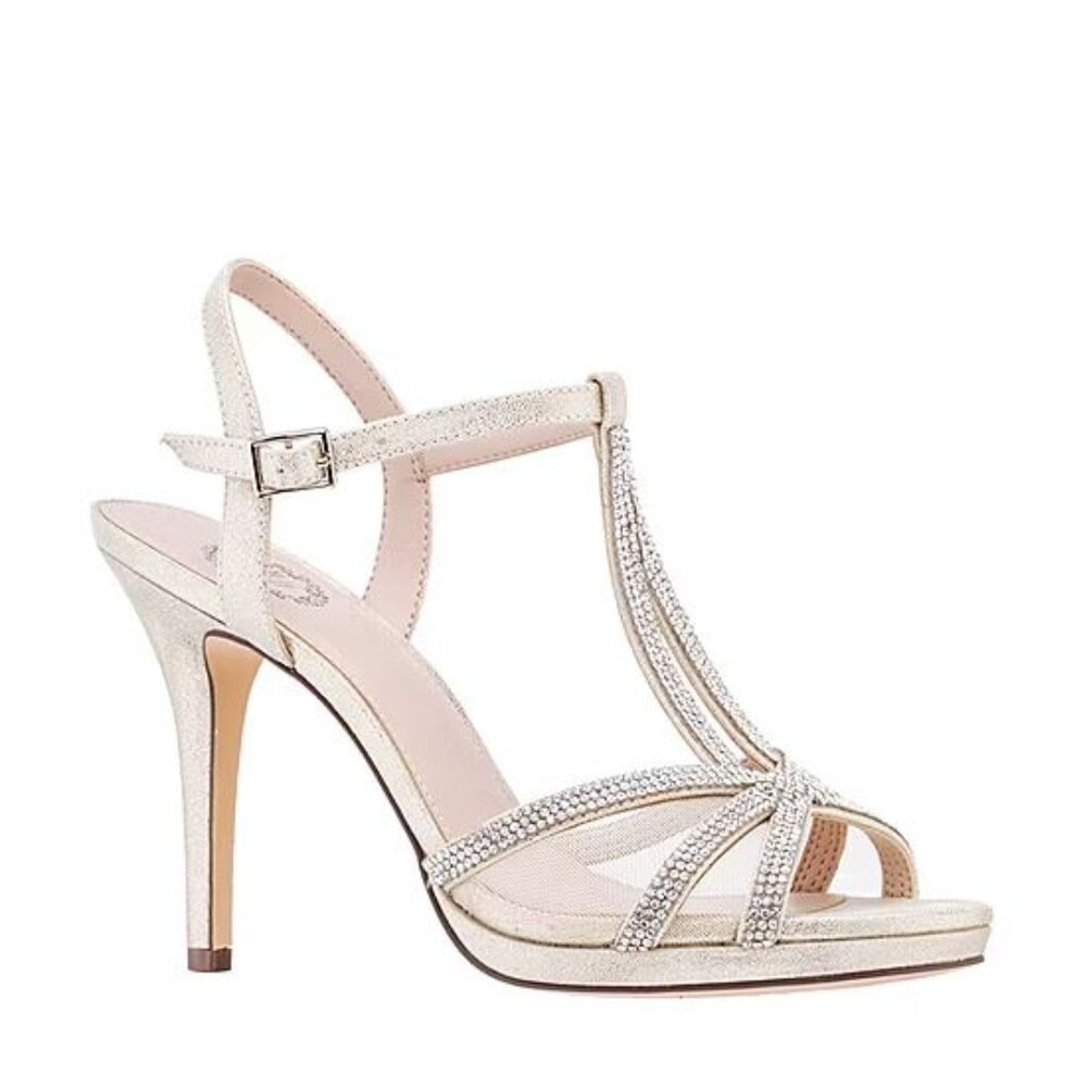 I. Miller Womens Ramona GOLD Heeled Sandals